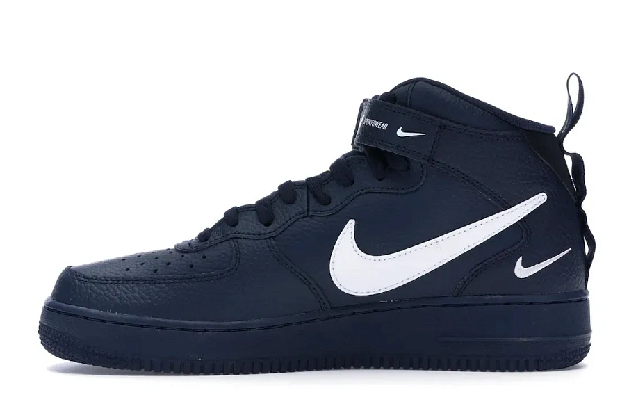 Фото № 3 с приближением к товару «‎Nike Air Force 1 Mid Utility Obsidian»