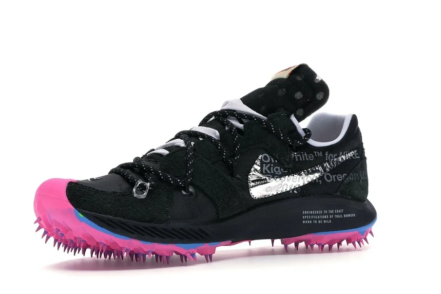 Фото № 3 с приближением к товару «‎Nike Zoom Terra Kiger 5 Off-White Black »