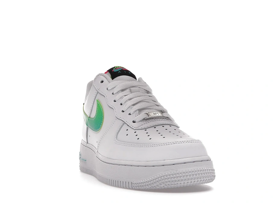 Фото № 3 с приближением к товару «‎Nike Air Force 1 Low 07 LV8 White Aquamarine»