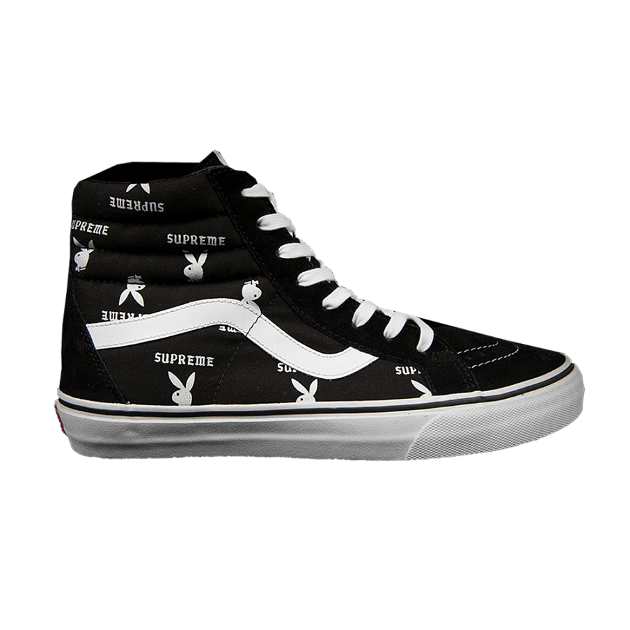Фото № 1 с приближением к товару «‎Supreme x Vans Sk8-Hi Reissue Pro Playboy»