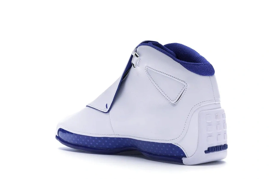 Фото № 6 с приближением к товару «‎Jordan 18 Retro White Sport Royal»
