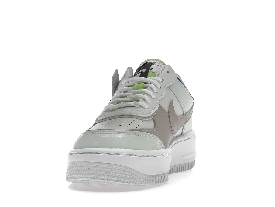 Фото № 3 с приближением к товару «‎Nike Air Force 1 Low Shadow 8 Bit Barely Green »