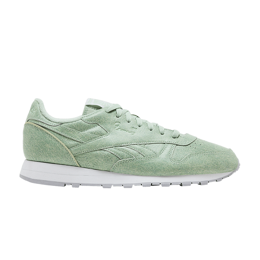 Фото № 1 с приближением к товару «‎Eames Office x Reebok Classic Leather Fiberglass Pack - Light Sage»