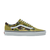 Фото № 1 с приближением к товару «‎BAPE x Vans Old Skool 36 DX Green Camo»