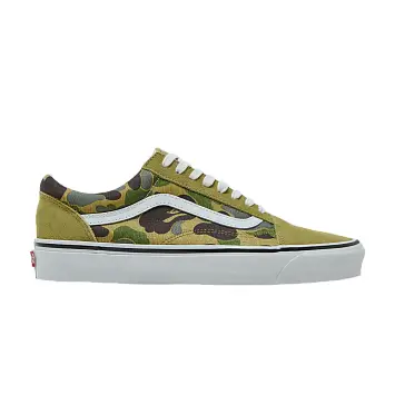 BAPE x Vans Old Skool 36 DX Green Camo - 1