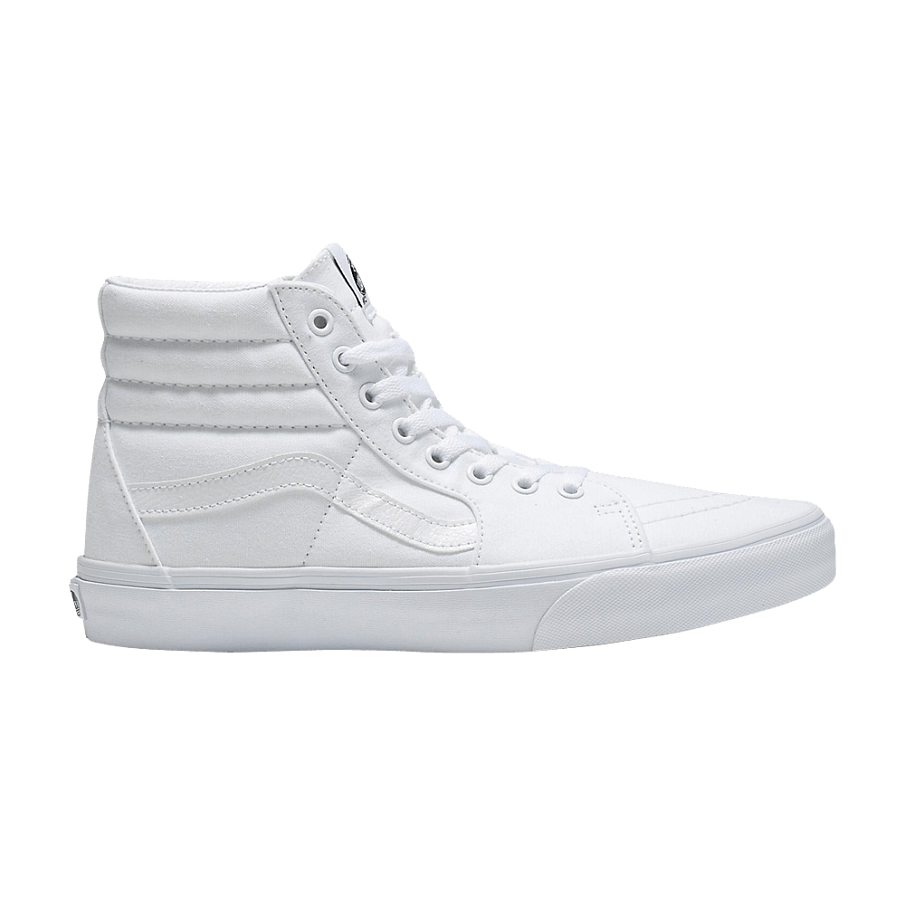 Фото № 1 с приближением к товару «‎Vans Sk8-Hi Wide Canvas - True White»