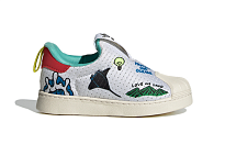 Фото № 2 с приближением к товару «‎Adidas originals Superstar 360 I Primeblue WhiteRedBlue»