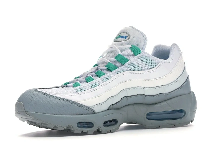 Фото № 3 с приближением к товару «‎Nike Air Max 95 Light Pumice Clear Emerald»