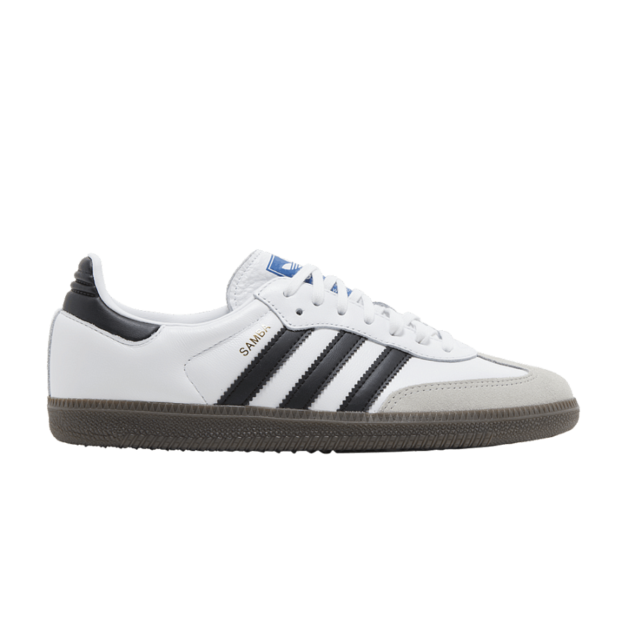 Фото № 1 с приближением к товару «‎adidas Samba OG J White Black Gum»