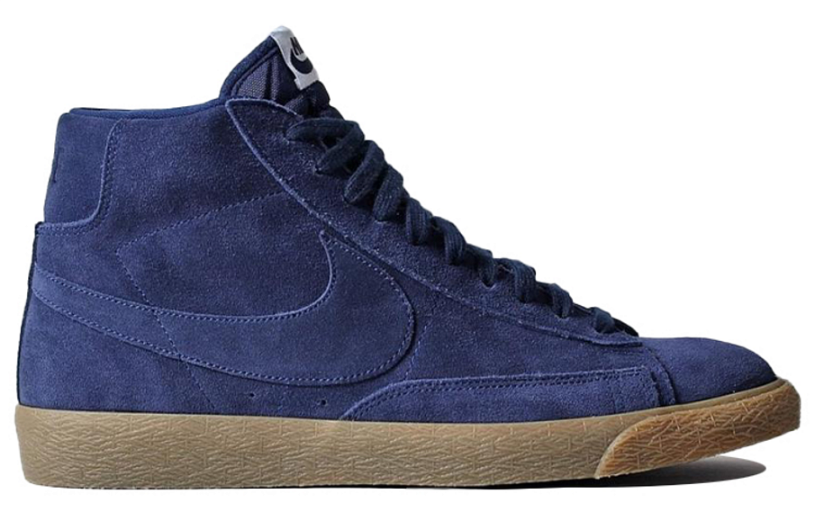 Фото № 2 с приближением к товару «‎Nike SB Zoom Blazer Mid PRM Sneakers Blue»