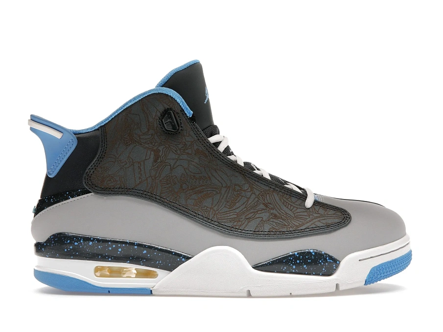 Фото № 1 с приближением к товару «‎Jordan Dub Zero Wolf Grey University Blue»