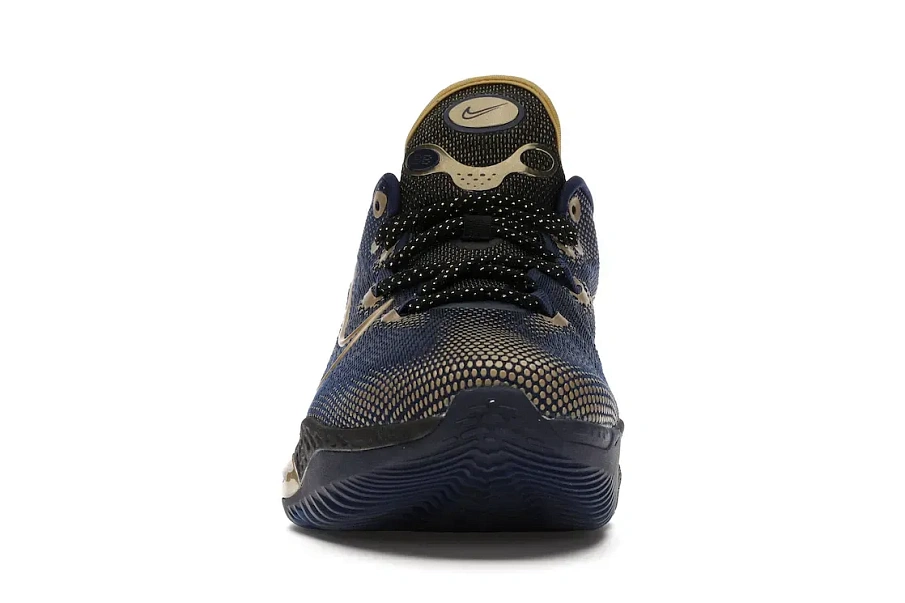 Фото № 2 с приближением к товару «‎Nike Air Zoom BB NXT Blue Void Metallic Gold»
