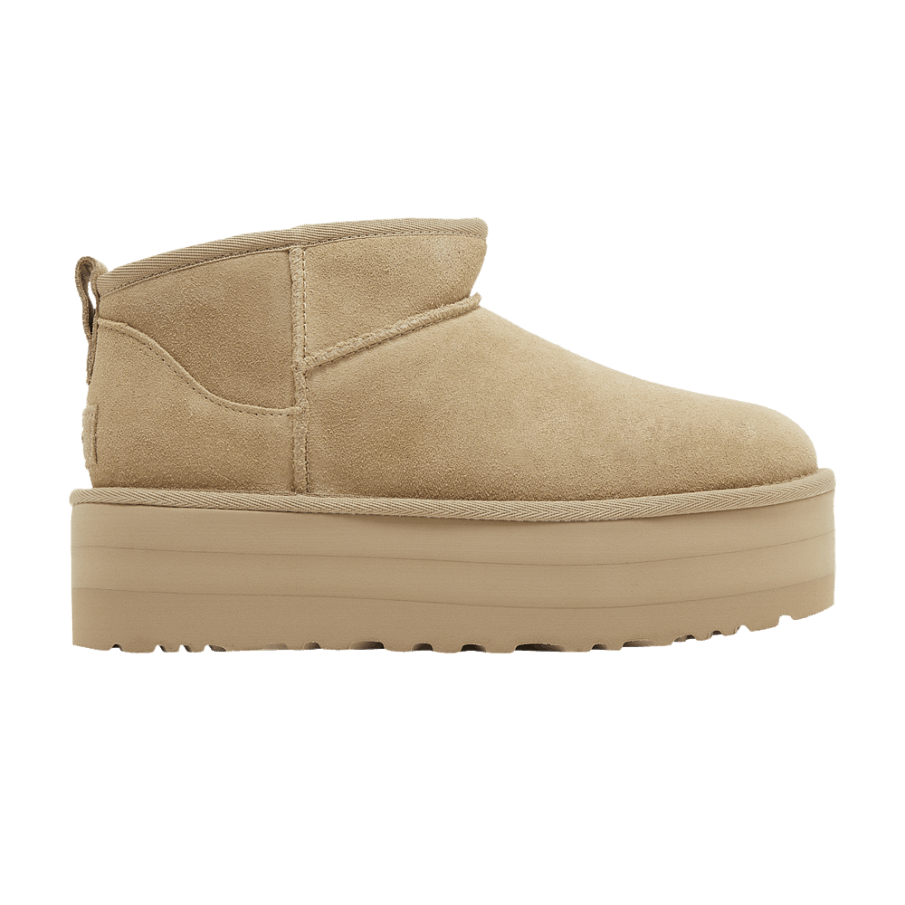 Фото № 1 с приближением к товару «‎UGG Women's Classic Ultra Mini Platform Boot Mustard Seed»