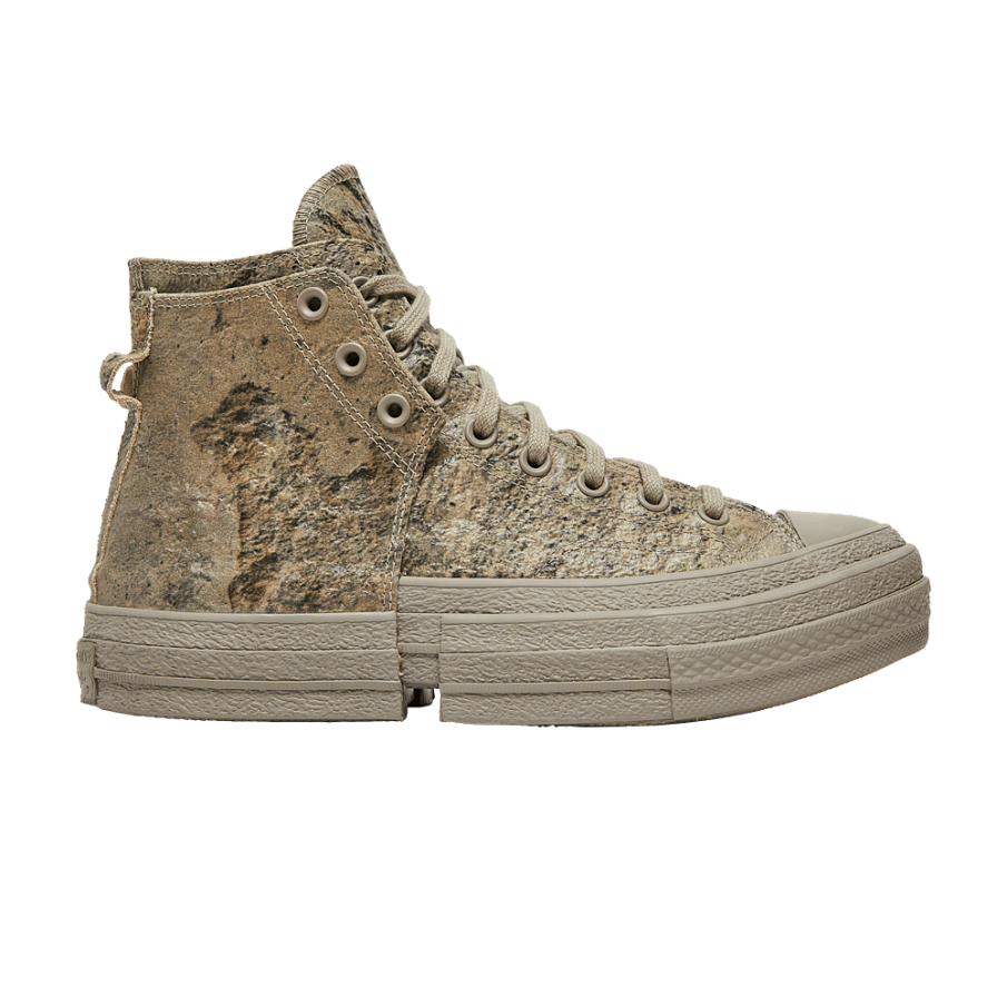Фото № 1 с приближением к товару «‎Feng Chen Wang x Converse Chuck 70 2-in-1 High Concrete Grey»