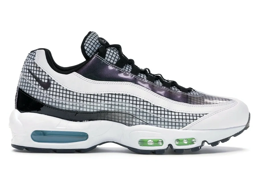 Фото № 1 с приближением к товару «‎Nike Air Max 95 LV8 White»