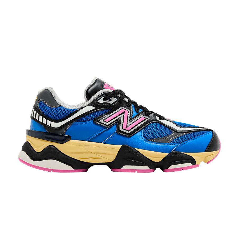 Фото № 1 с приближением к товару «‎New Balance 9060 Big Kid Blue Oasis Real Pink»