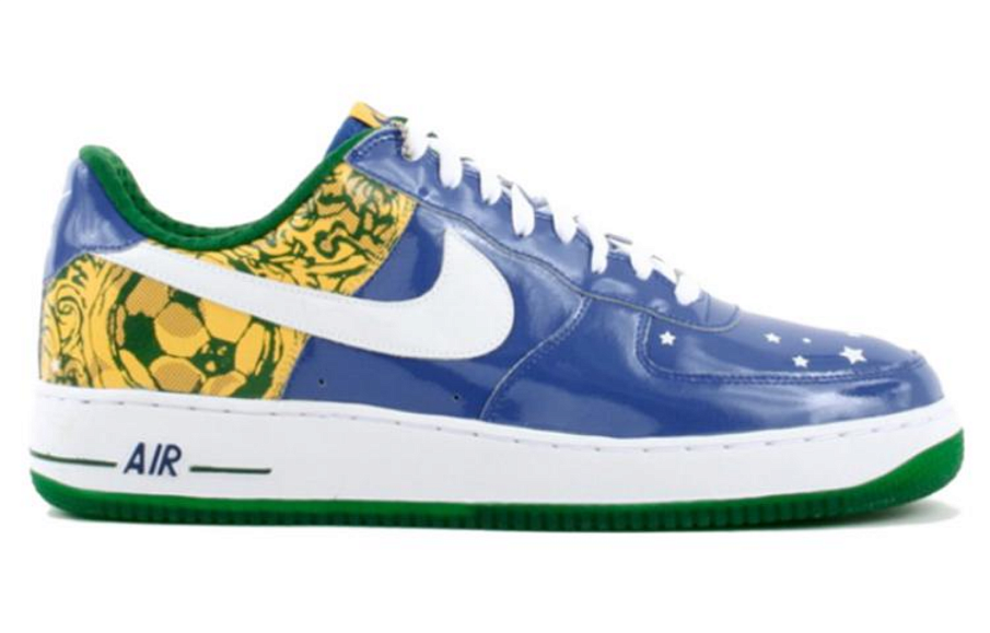 Фото № 2 с приближением к товару «‎Nike Air Force 1 Premium Collection Royale 'Ronaldinho'»