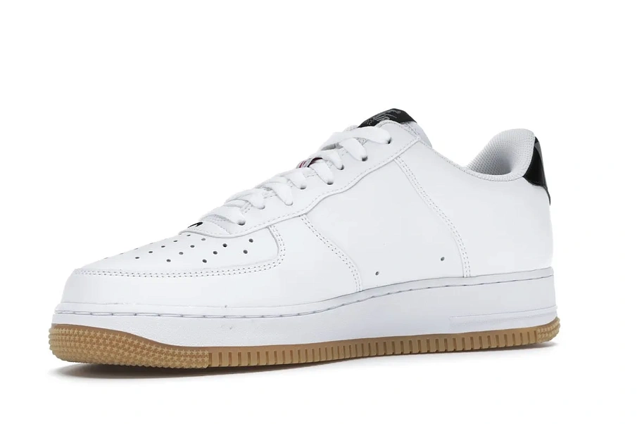 Фото № 4 с приближением к товару «‎Nike Air Force 1 Low NBA White Grey Gum»