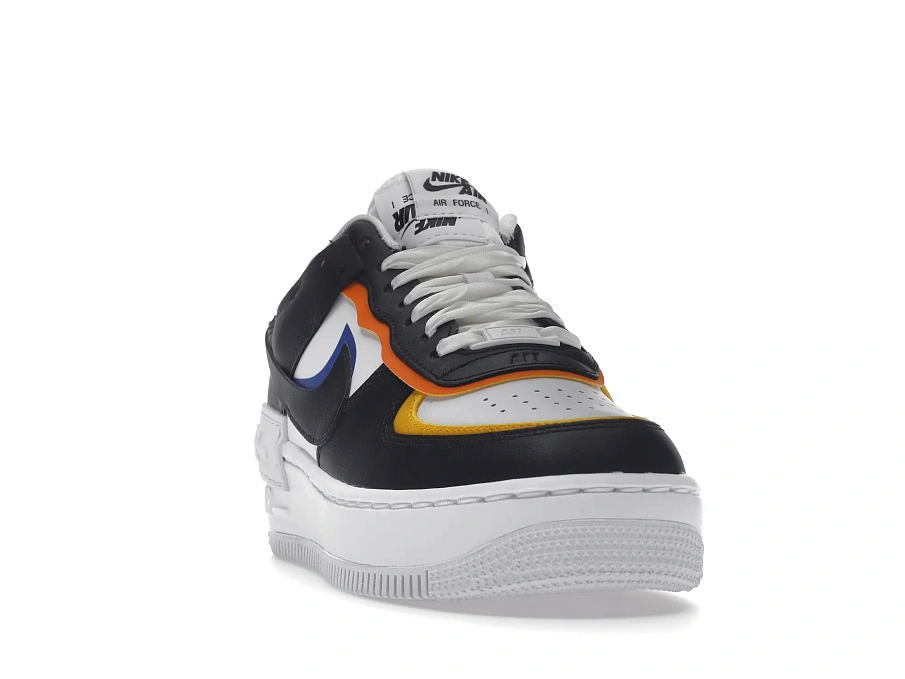Фото № 4 с приближением к товару «‎Nike Air Force 1 Low Shadow White Black Multi-Color »