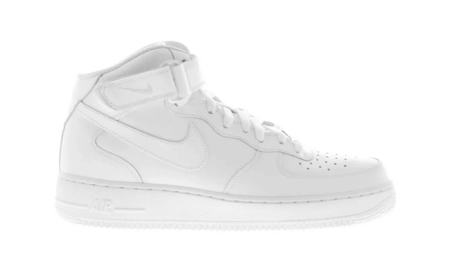 Фото № 1 с приближением к товару «‎Nike Air Force 1 Mid White '07»