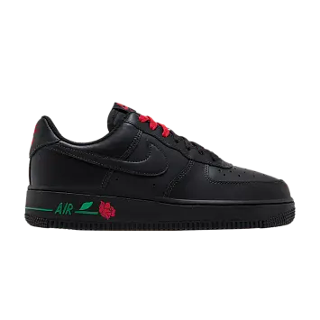 Nike Women's Air Force 1 Low Black Rose