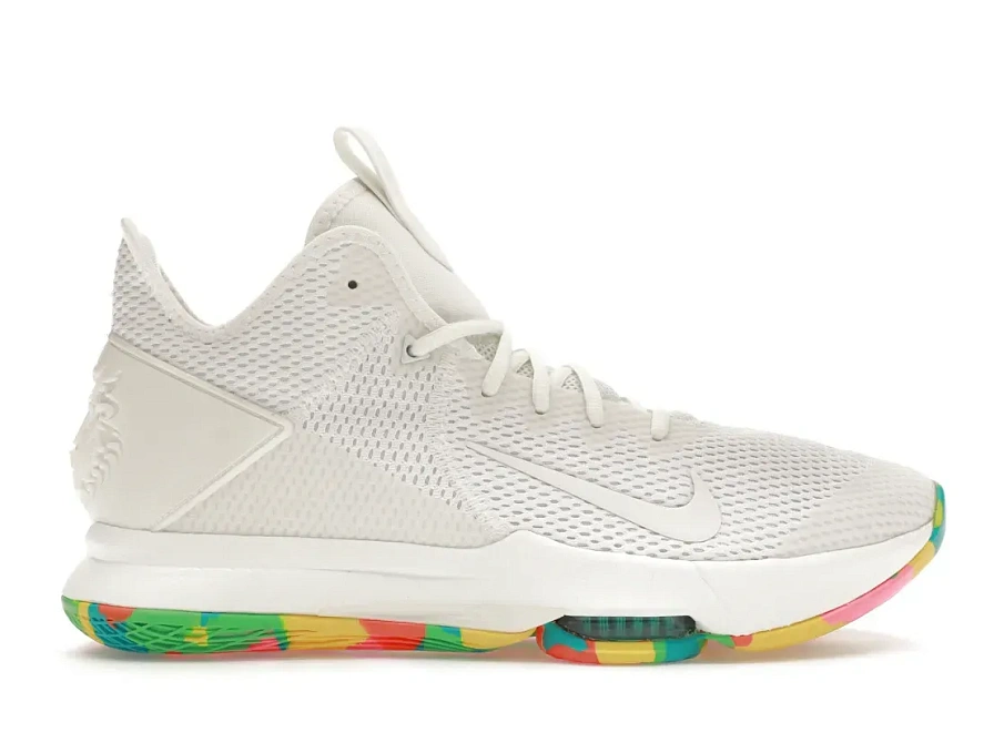 Фото № 1 с приближением к товару «‎Nike LeBron Witness 4 White Multi Camo»