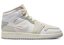 Фото № 1 с приближением к товару «‎Jordan 1 Mid SE Craft Inside Out White Grey »