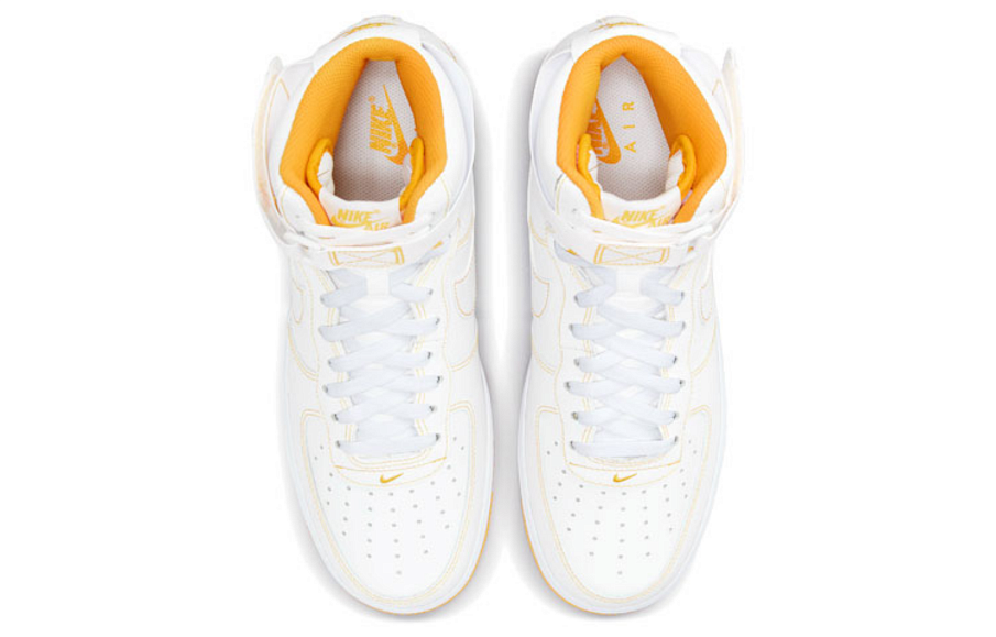 Фото № 3 с приближением к товару «‎Nike Air Force 1 High'07 "Laser Orange" WhiteOrange»