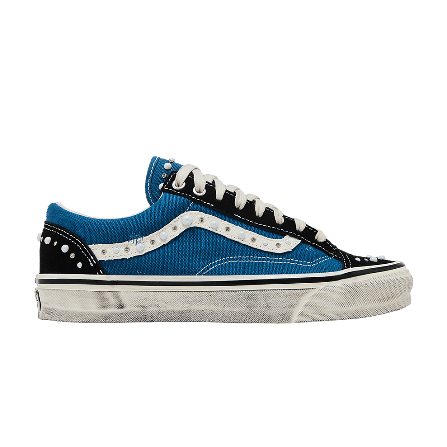 Фото № 1 с приближением к товару «‎Vans Old Skool 36 LX Pearlized Pack - Black Navy»