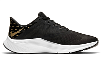 Фото № 2 с приближением к товару «‎Women Nike Quest 3Premium Black Gold»