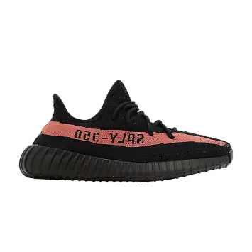 adidas Mens Yeezy Boost 350 V2 Red 2023 - 1