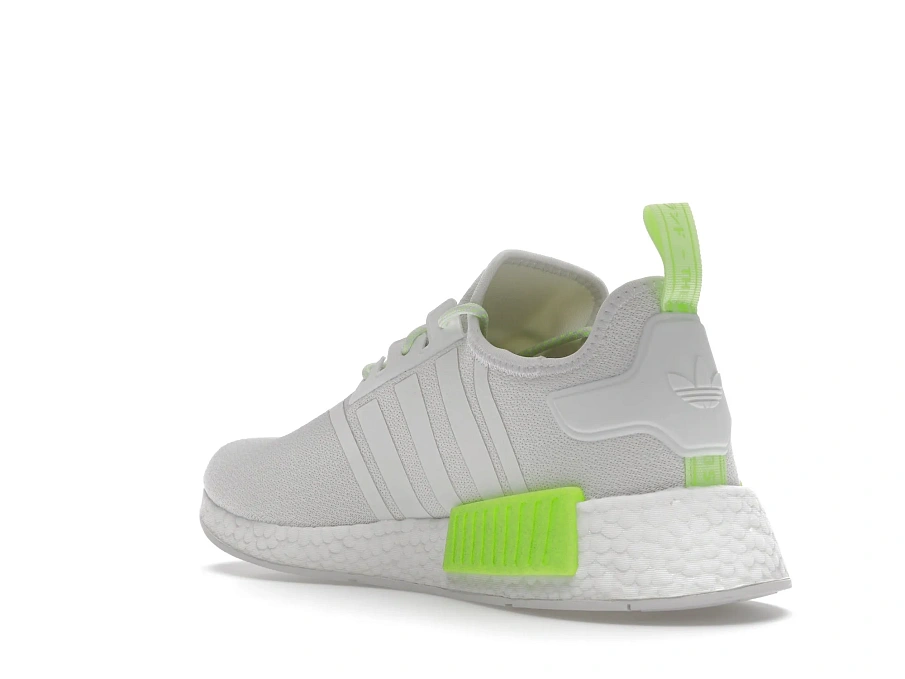 Фото № 6 с приближением к товару «‎adidas NMD R1 Crystal White Solar Green»