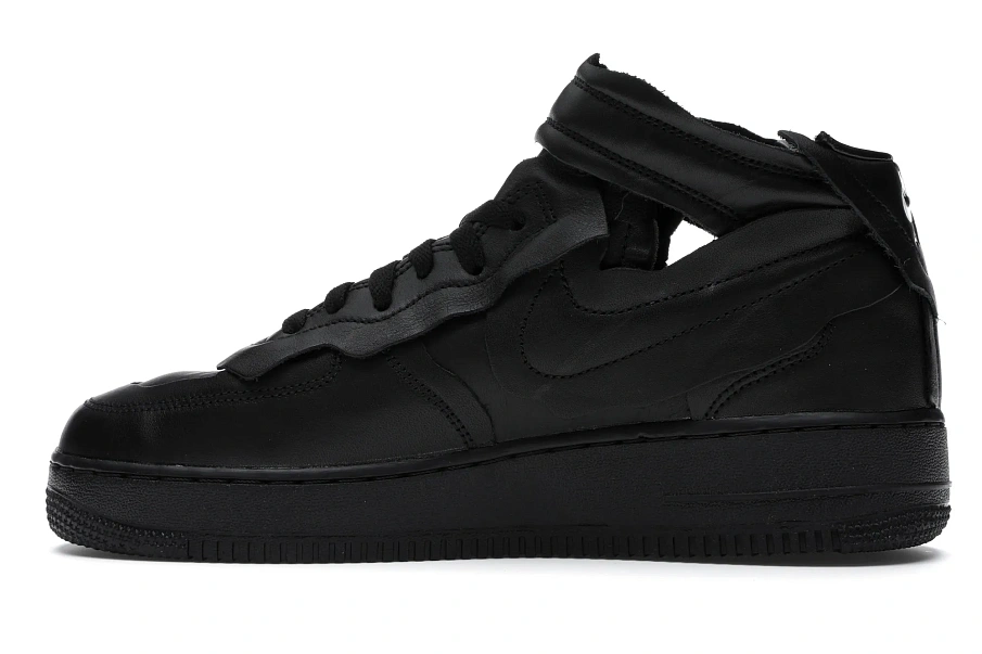 Фото № 5 с приближением к товару «‎Nike Air Force 1 Mid Comme des Garcons Black»