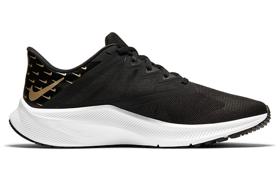 Фото № 2 с приближением к товару «‎Women Nike Quest 3Premium Black Gold»