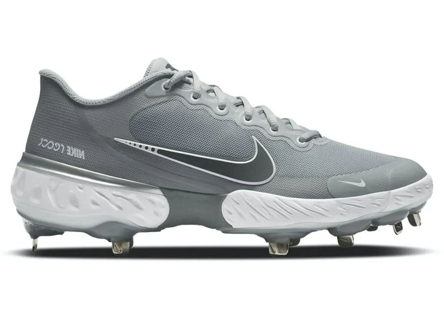 Фото № 1 с приближением к товару «‎Nike Alpha Huarache Elite 3 Low Particle Grey»