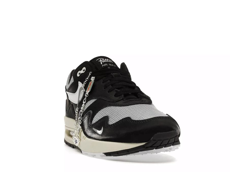 Фото № 6 с приближением к товару «‎Nike Air Max 1 Patta Waves Black (with Bracelet)»