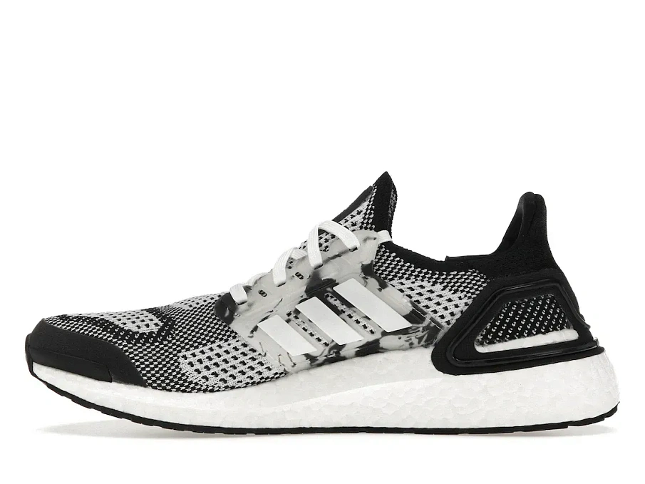 Фото № 3 с приближением к товару «‎adidas Ultra Boost 19.5 DNA White Black Marble»
