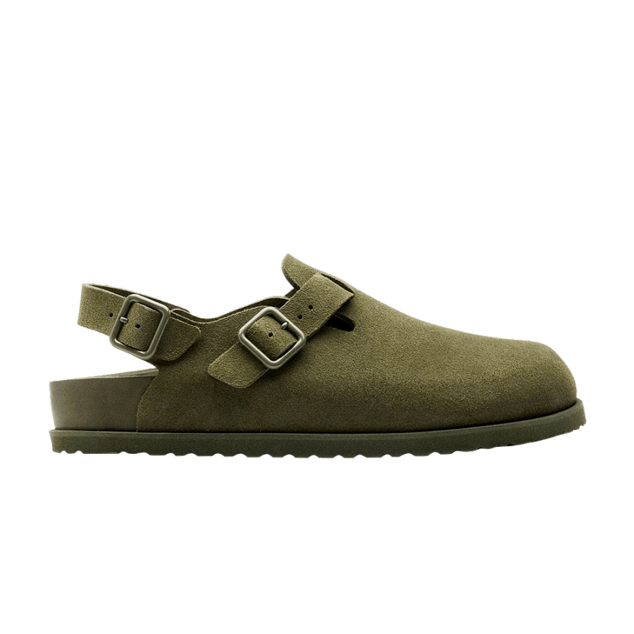 Фото № 1 с приближением к товару «‎Birkenstock 1774 IV Tokio Mule Moss Green»