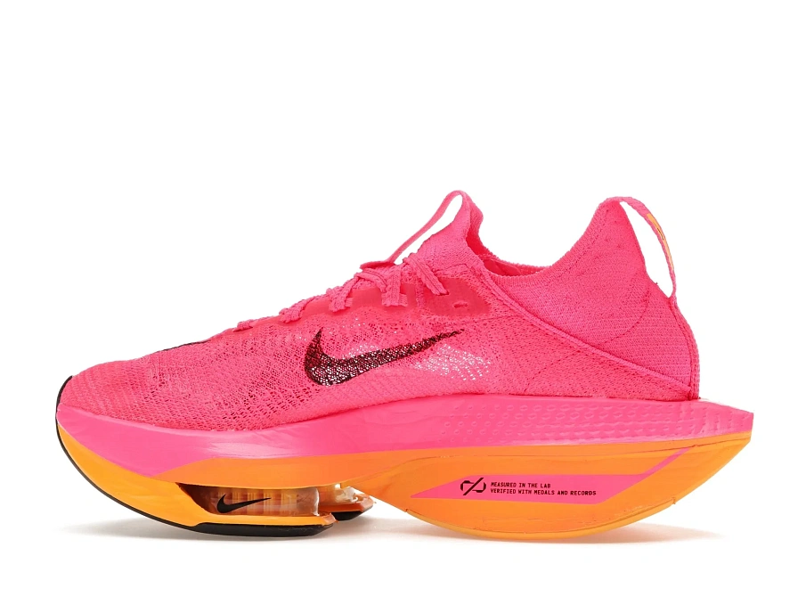Фото № 6 с приближением к товару «‎Nike Air Zoom Alphafly Next% 2 Hyper Pink Laser Orange »