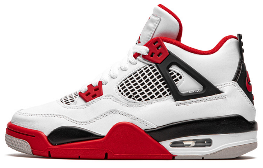 Фото № 1 с приближением к товару «‎Nike Air Jordan 4 "Fire Red" (GS) Red»