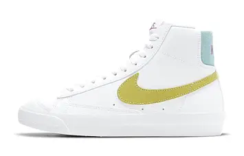 Nike Blazer Mid '77 (GS) WhiteYellowPurple - 1