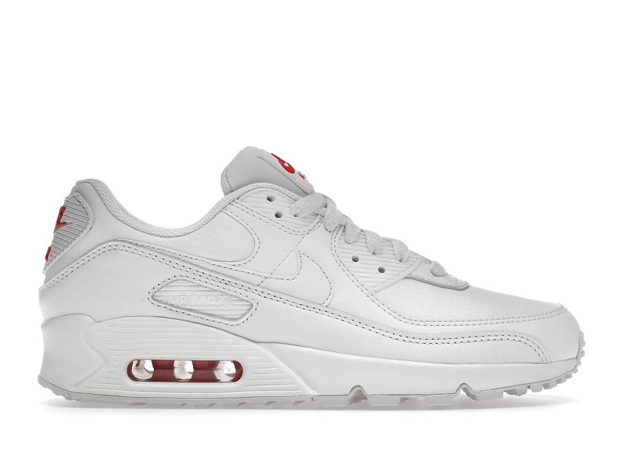 Фото № 1 с приближением к товару «‎Nike Air Max 90 Sail Red »