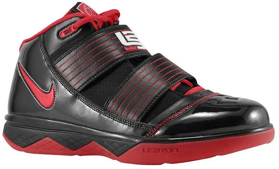 Фото № 1 с приближением к товару «‎Nike Zoom Soldier III Team Bank Black Red»