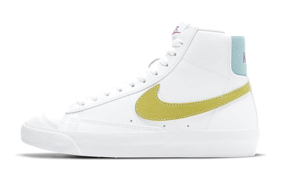 Фото № 1 с приближением к товару «‎Nike Blazer Mid '77 (GS) WhiteYellowPurple»