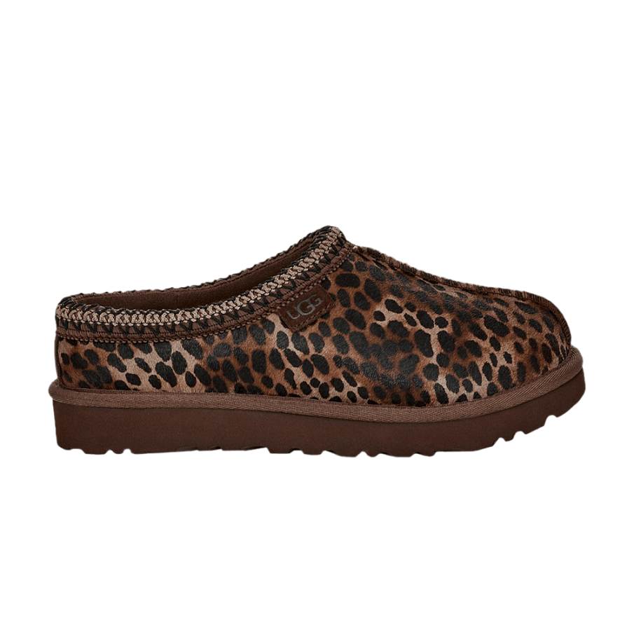 Фото № 1 с приближением к товару «‎UGG Women's Tasman Caspian Slipper Burnt Cedar Cheetah»