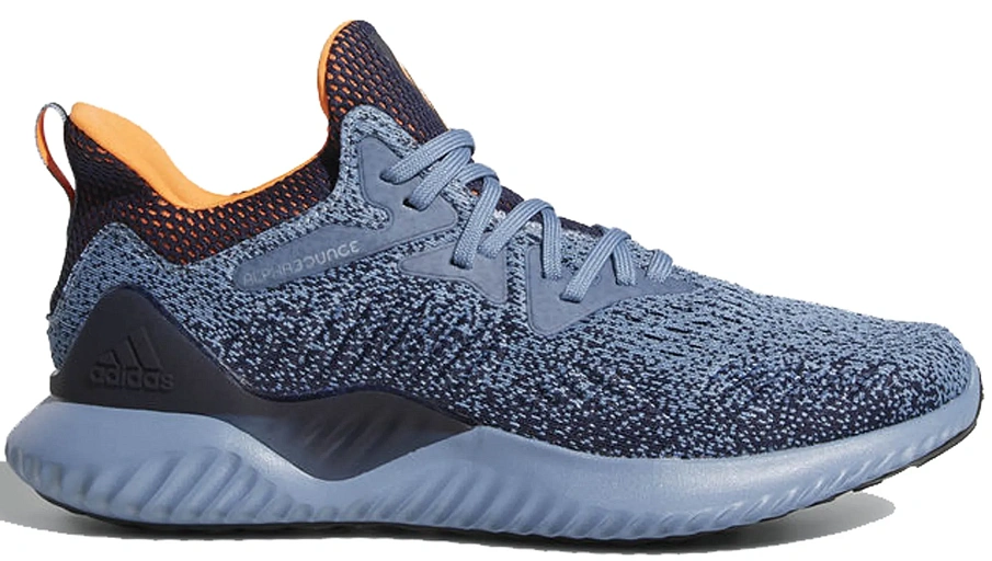 Фото № 1 с приближением к товару «‎adidas Alphabounce Beyond Raw Grey Hi Res Orange»