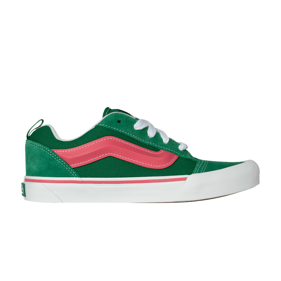 Фото № 1 с приближением к товару «‎Vans Knu-Skool Kids Green Pink»