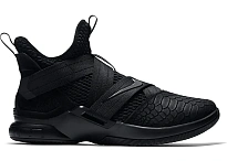 Фото № 1 с приближением к товару «‎Nike LeBron Soldier 12 Triple Black»