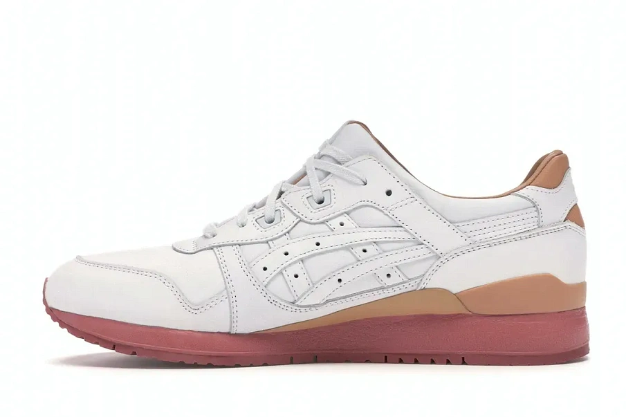 Фото № 3 с приближением к товару «‎ASICS Gel-Lyte III Packer Shoes x J. Crew White Buck»