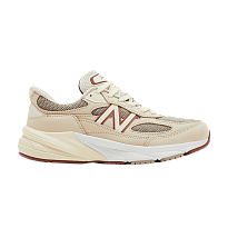 Фото № 1 с приближением к товару «‎Loro Piana x New Balance 990v6 Made in USA Raw Cashew»